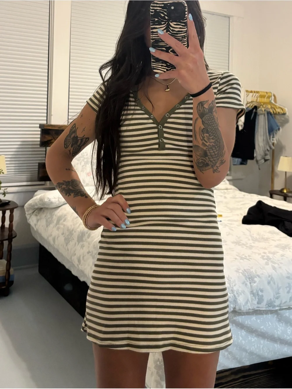 Free People Henley Mini Dress